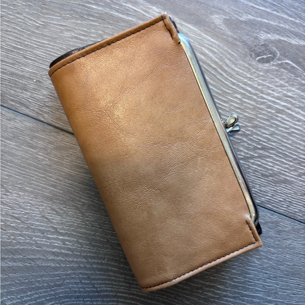 Tan Leather Women's Wallet